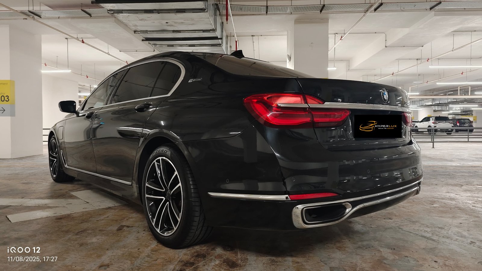 BMW 740Le G12 (Black) - Image 6
