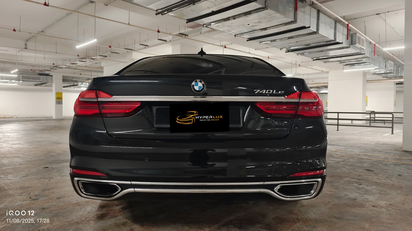 BMW 740Le G12 (Black) - Image 7