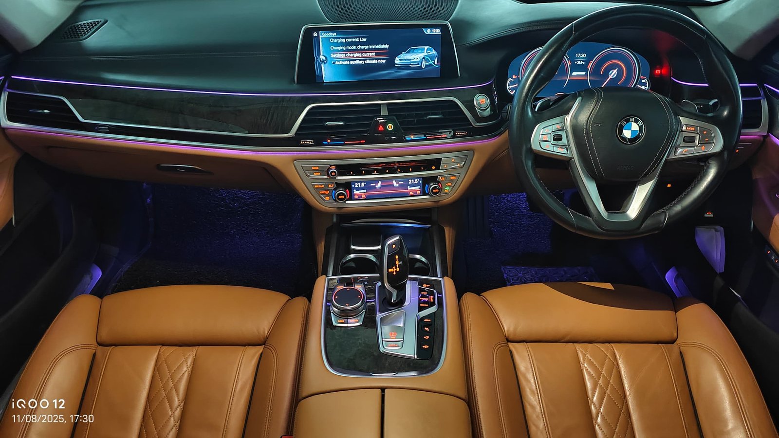 BMW 740Le G12 (Black) - Image 8
