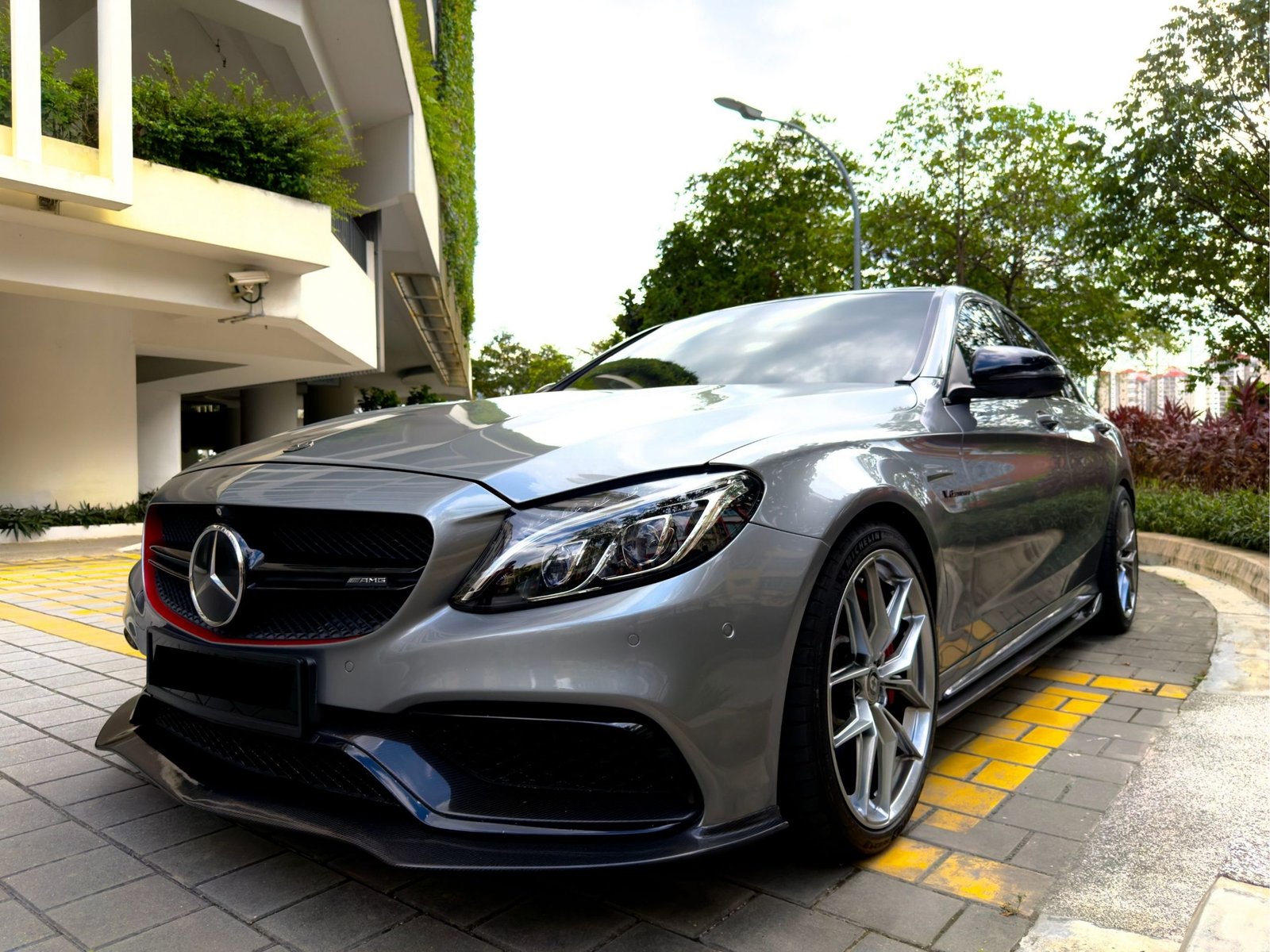 Mercedes Benz C63 AMG (Silver) - Image 2