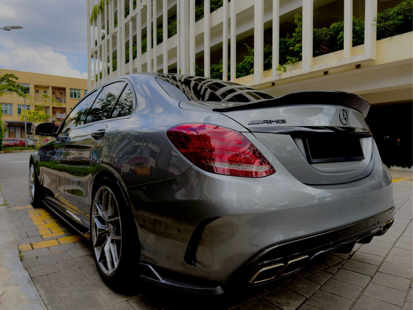 Mercedes Benz C63 AMG (Silver) - Image 8