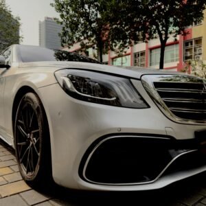 Mercedes Benz S400h (Silver) with S63 AMG Bodykit
